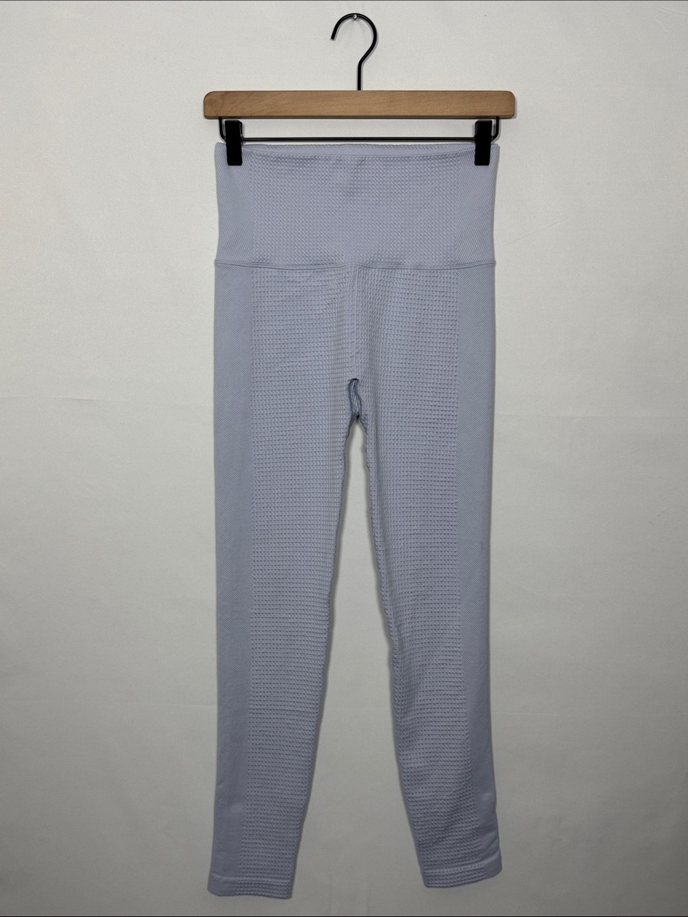 WAP130 {all in motion} Light Purple Ultra High Rise Ribbed Textured Leggings